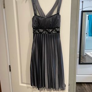 Charcoal gray dress